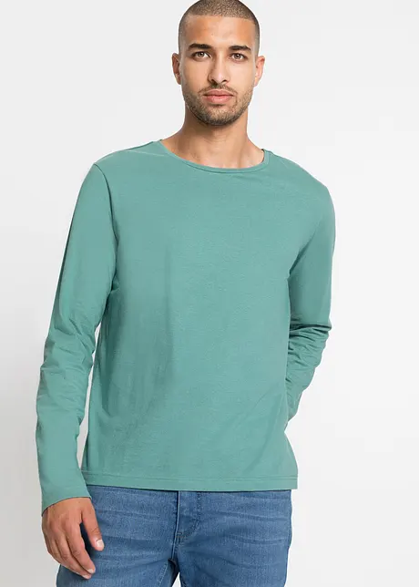 Lot de 3 tee-shirts manches longues, bonprix