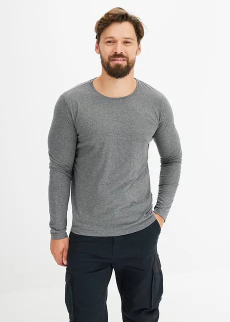 Langarmshirt (3er Pack), bonprix