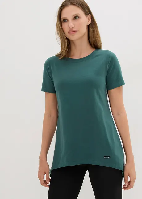 T-Shirt mit Zipfel (2er Pack), bonprix