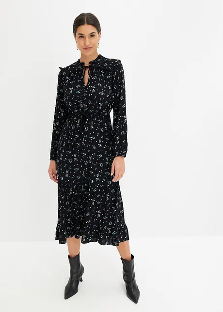 Robe midi imprimée, bonprix