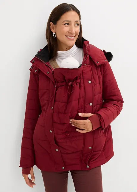 3-in-1 Umstandsjacke mit Trageeinsatz, bonprix