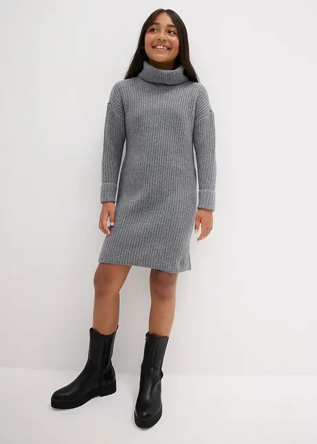 Robe en maille fille, bonprix