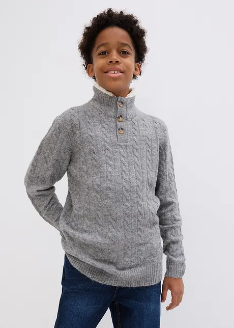 Pull en maille garçon, bonprix