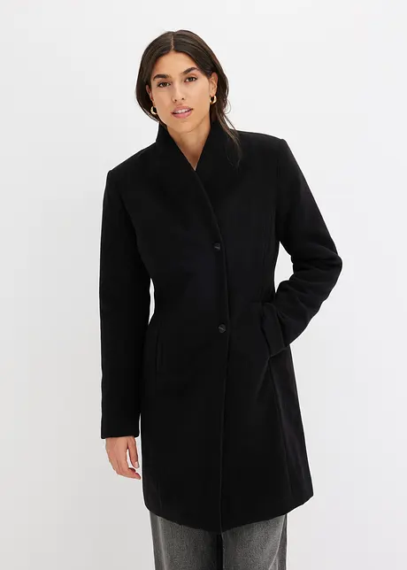 Manteau court aspect laine, bonprix