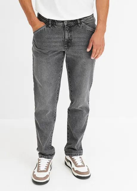 Loose Fit Stretch-Jeans, Straight, bonprix