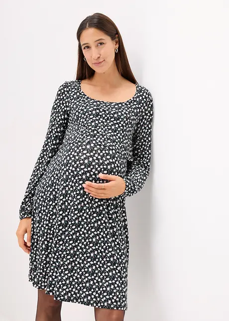 Robe 2en1 de grossesse et d'allaitement en viscose, bonprix