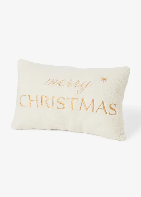 Dekokissen mit "Merry Christmas" Schriftzug, bonprix