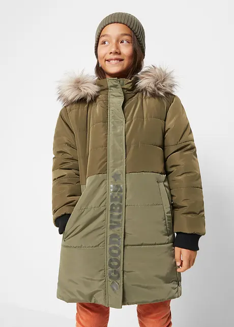 Mädchen Parka, zweifarbig, bpc bonprix collection