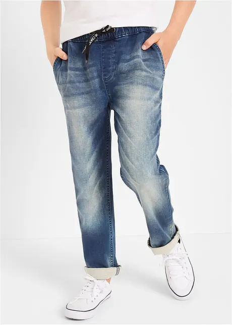 Regular Fit Sweat-Jeans, Straight, bonprix