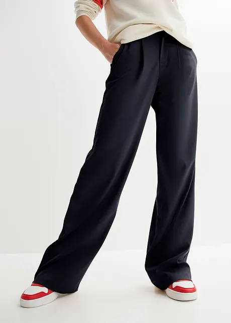 Weite Bundfaltenhose, bonprix