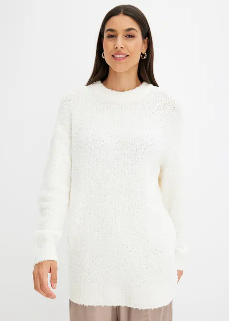 Oversize-Pullover aus Bouclé, bonprix