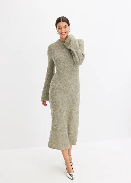 Strickkleid aus Bouclé, bonprix