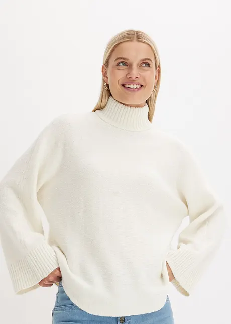 Pullover mit Stehkragen, bonprix