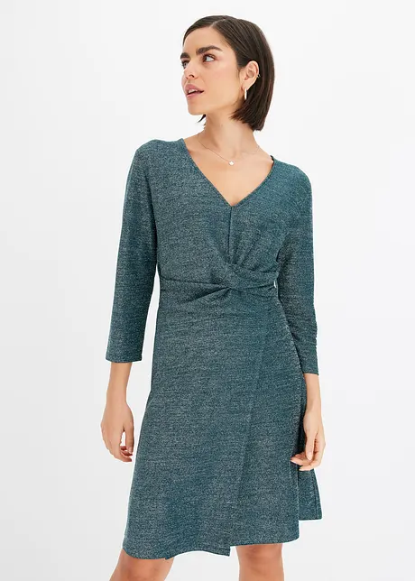 Kleid mit Glitzereffekt, bonprix