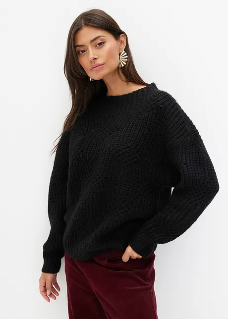 Pull en grosse maille, bonprix