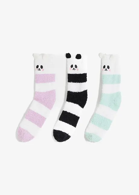 Kuschelsocken (3er-Pack), bonprix