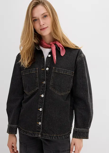 Chemise en jean oversize, bonprix