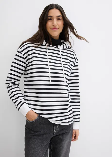 Sweat-shirt à capuche, bonprix