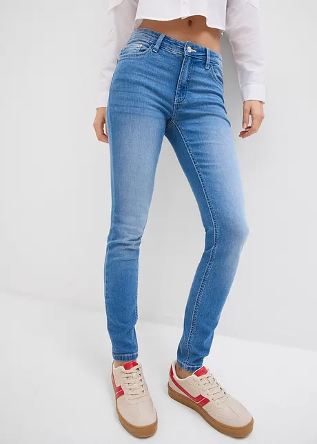 Jean skinny taille haute, extensible, bonprix