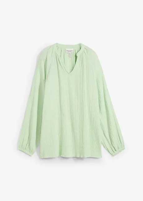 Long-Tunika aus Musselin, bonprix