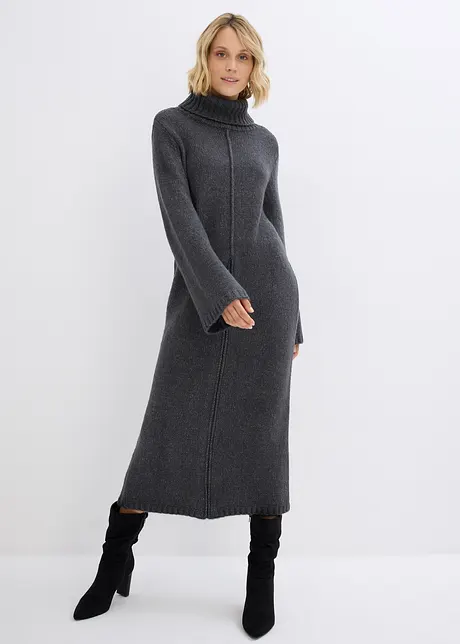 Long-Rollkragenpullover mit Tragevariante, bonprix