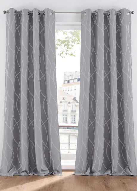 Jacquard Vorhang (1er Pack), bonprix