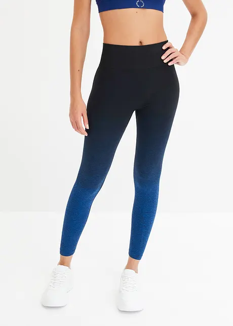 Seamless Leggings mit Farbverlauf, schnelltrocknend, bonprix