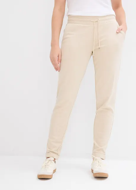 Pantalon à enfiler en jersey milano à taille élastiquée, bonprix