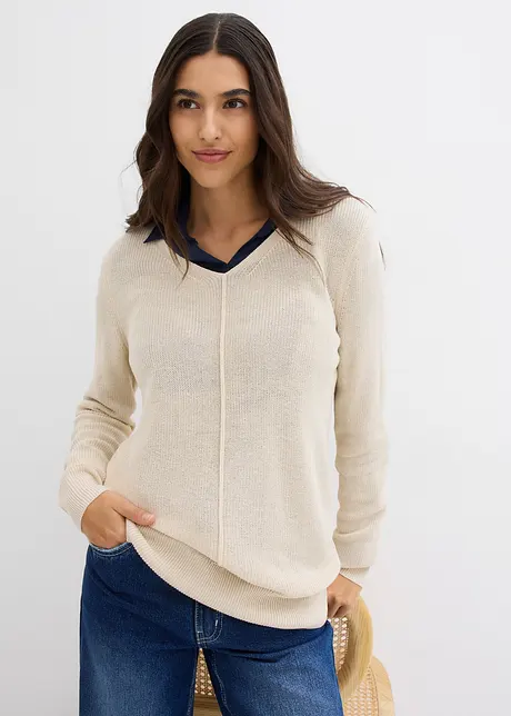 Pull en fine maille, bonprix