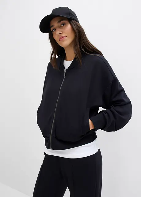 Blouson oversize en molleton, bonprix