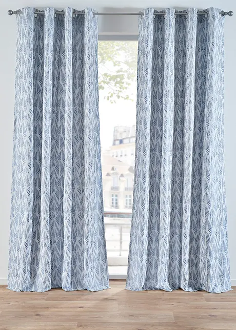 Panneau en jacquard à motif végétal (1 pce.), bonprix