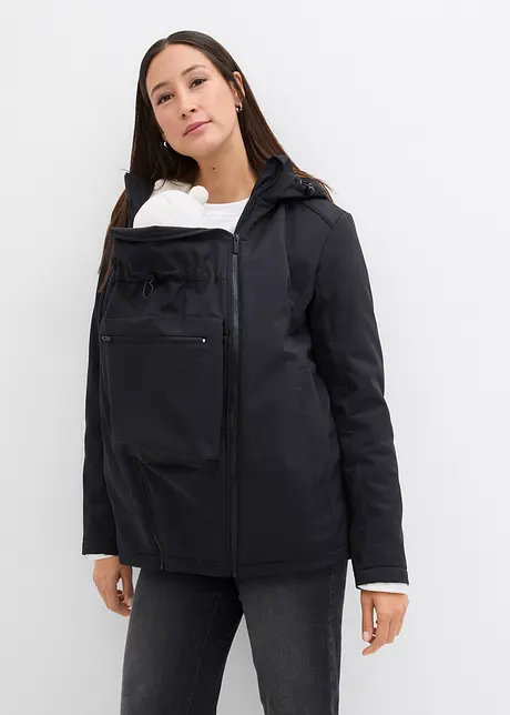 Veste de grossesse 6 en 1 avec gilet intérieur en maille polaire amovible et fonction portage, bonprix