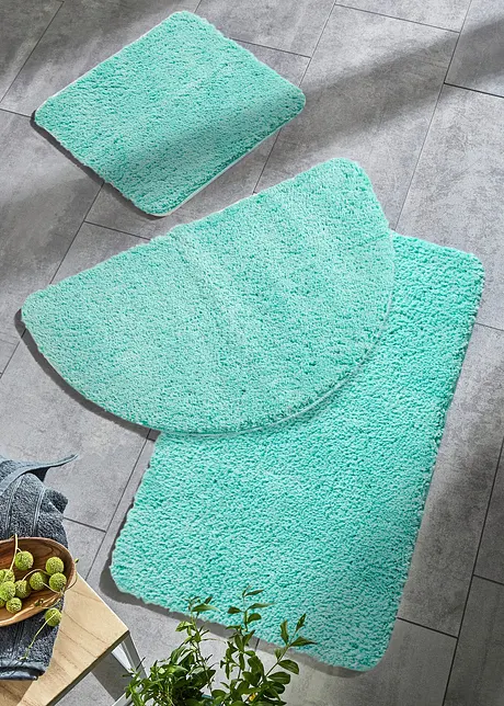 Getuftete Uni- Badematte mit hohem Flor, bonprix
