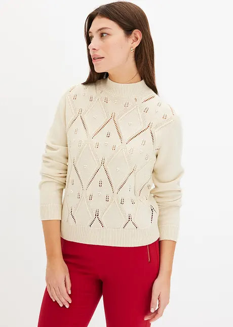 Pull ajouré, bonprix