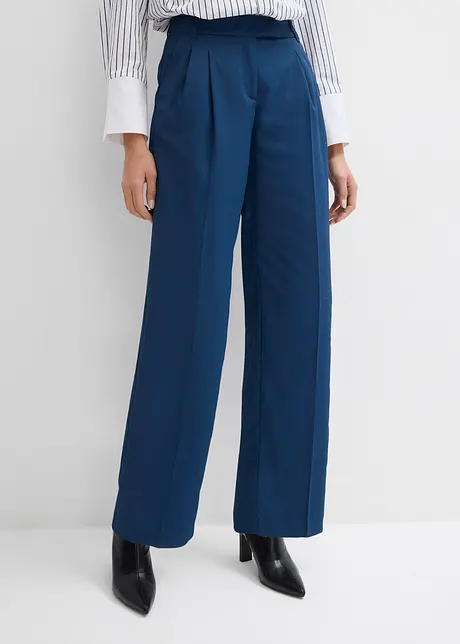 Pantalon large à pinces, bonprix