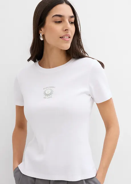 T-Shirt aus reiner Bio-Baumwolle, bonprix