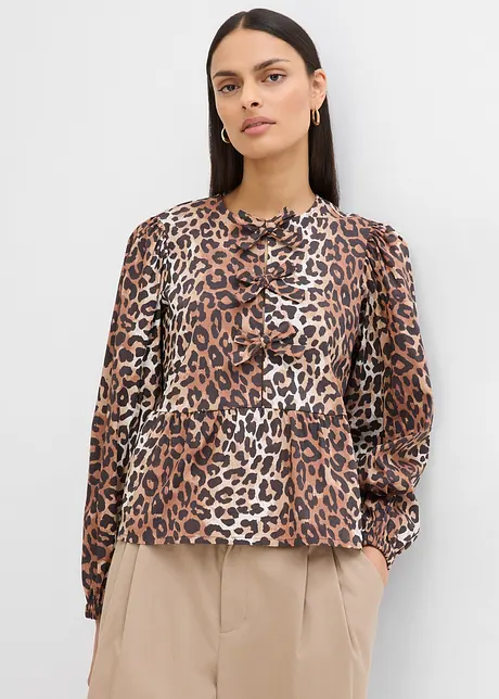 Blouse ornée de nœuds, bonprix