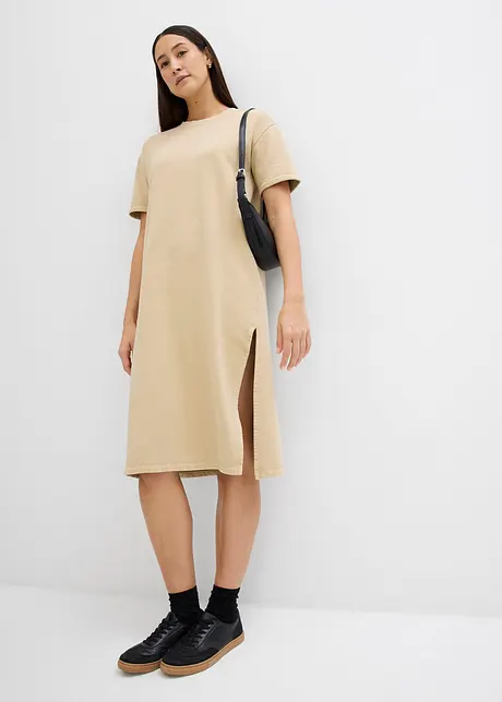 Sweat-Kleid aus reiner Bio-Baumwolle, bonprix