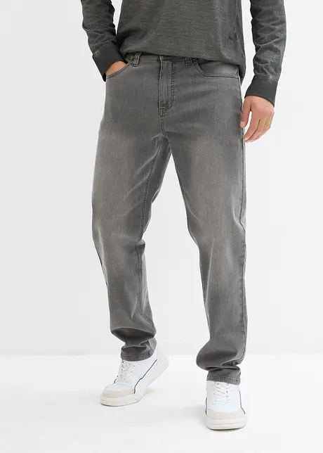 Classic Fit Power-Stretch-Jeans mit T-400 m. Komfortschnitt, Tapered, bonprix