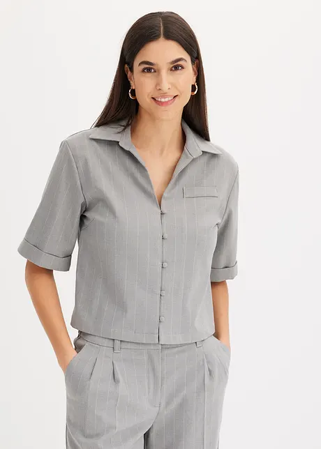 Nadelstreifen Hemdbluse, bonprix