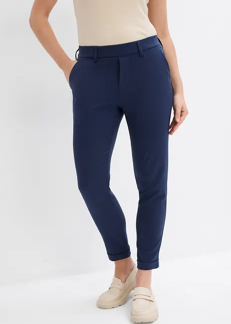 Pantalon chino en viscose mélangée, bonprix