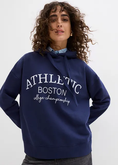 Sweat à capuche 100% coton, bonprix