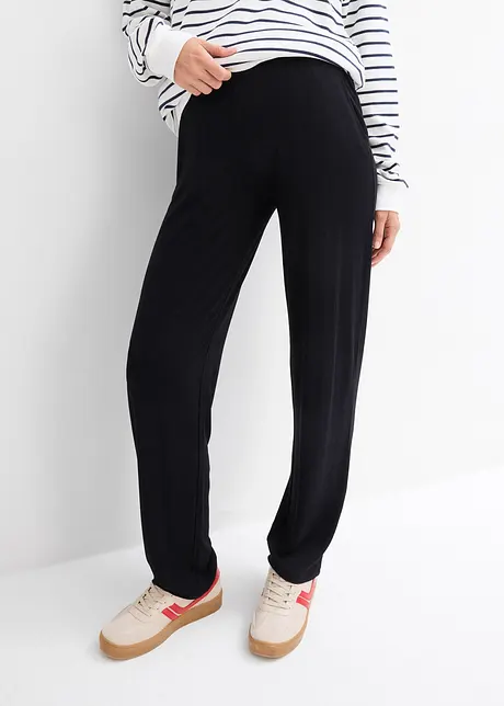 Pantalon de grossesse à large empiècement taille, Regular Fit, bonprix