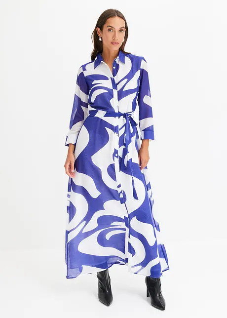 Robe midi imprimée, bonprix