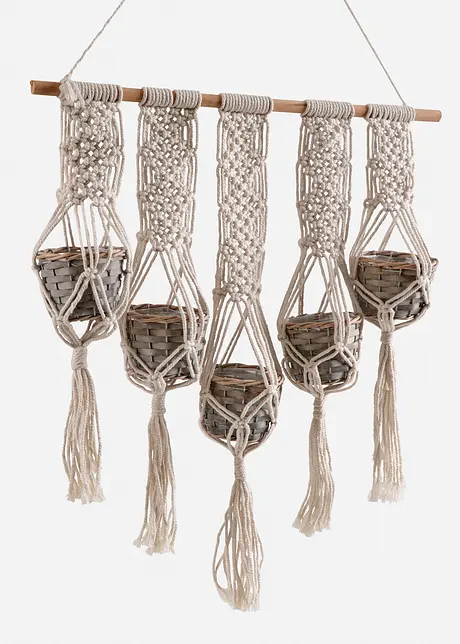 Suspension macramé pour plantes, bonprix