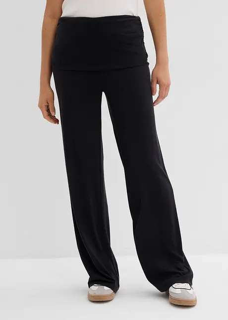 Pantalon en jersey de modal à taille élastiquée, bonprix