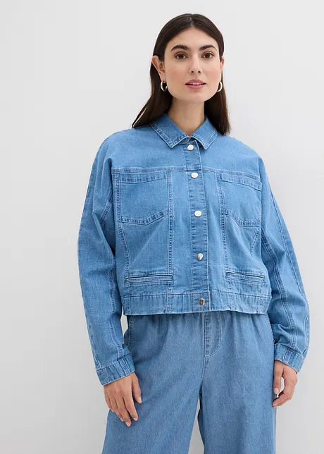 Veste courte en jean, bonprix