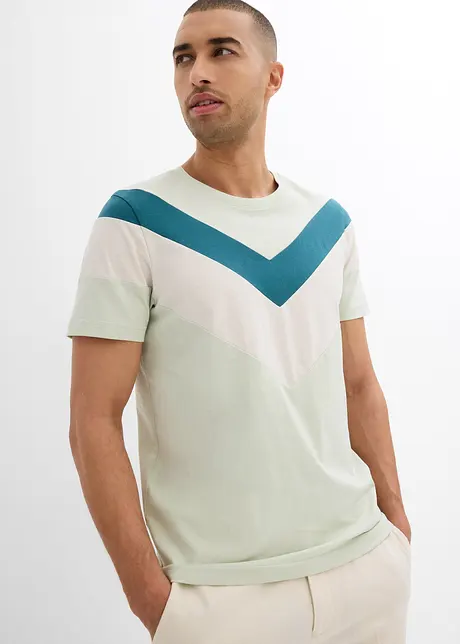 T-shirt Slim avec coton, bonprix