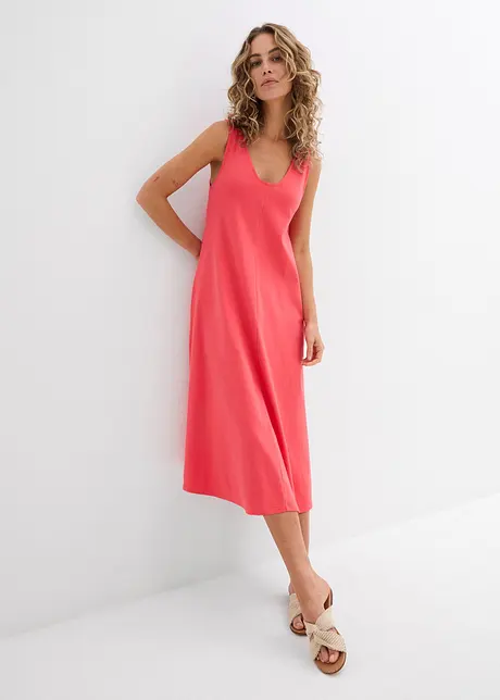 Jerseykleid aus reiner Bio-Baumwolle, bonprix