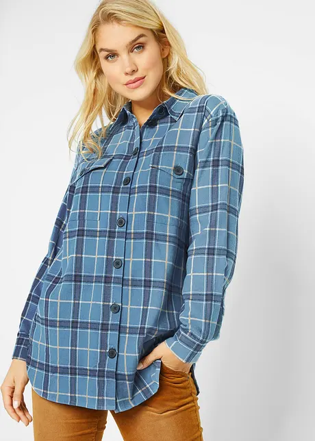 Flanellhemd, extra warm, bonprix